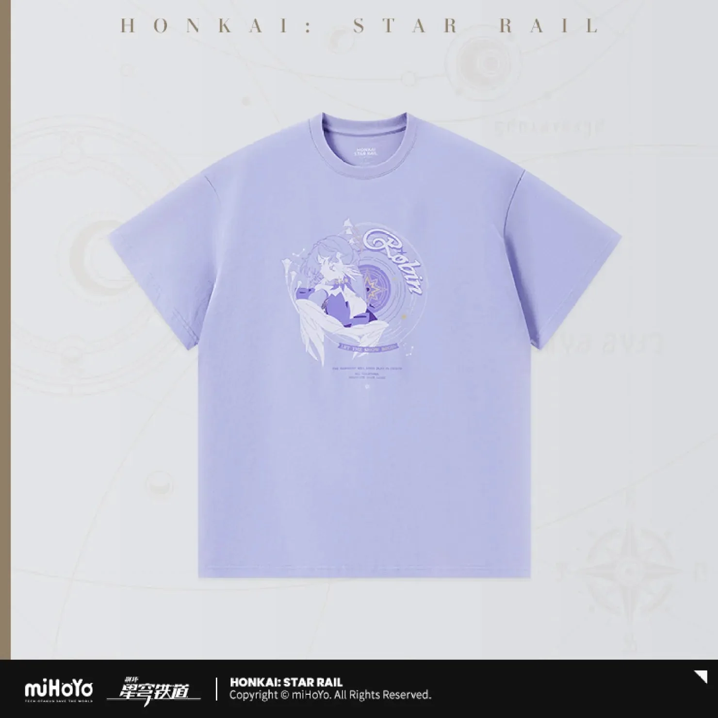 [OFFICIAL] Honkai Star Rail Robin Impression Clothes - T Shirt - Image 8
