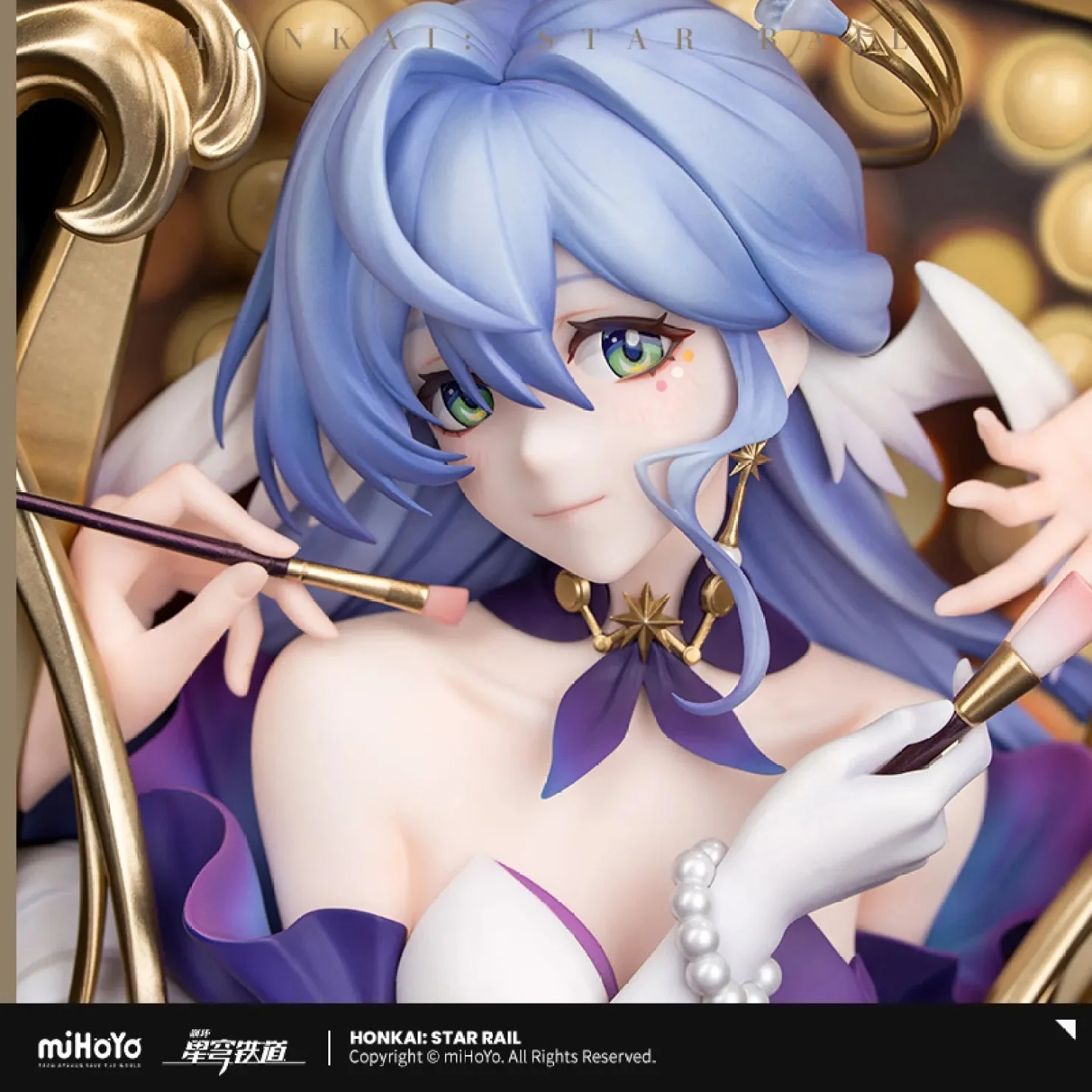 [OFFICIAL] Honkai Star Rail Robin Shimmering Night Series Framed Picture Figure - Image 3