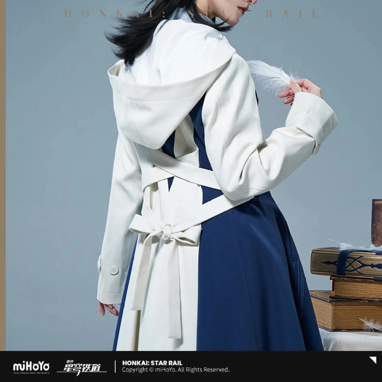 [OFFICIAL] Honkai Star Rail Sunday Impression Clothes - Faux Wool Coat - Image 3