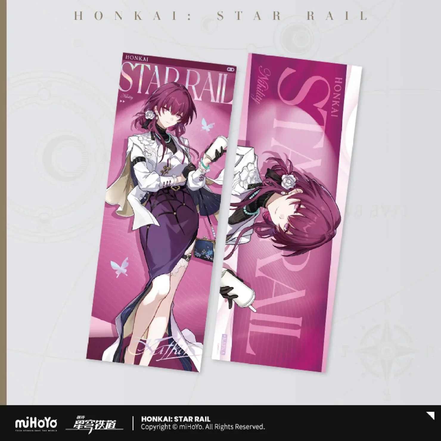[OFFICIAL] Honkai Star Rail Train Journey Series Merch - Kafka, Blade, Aventurine, Fugue - Image 6