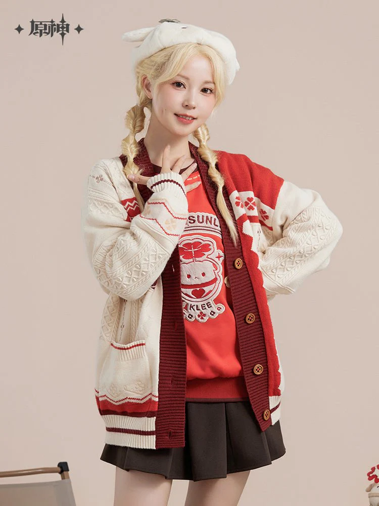 [OFFICIAL] Klee Impression Apparel Fleeing Sunlight Series - Knitted Cardigan - Image 3