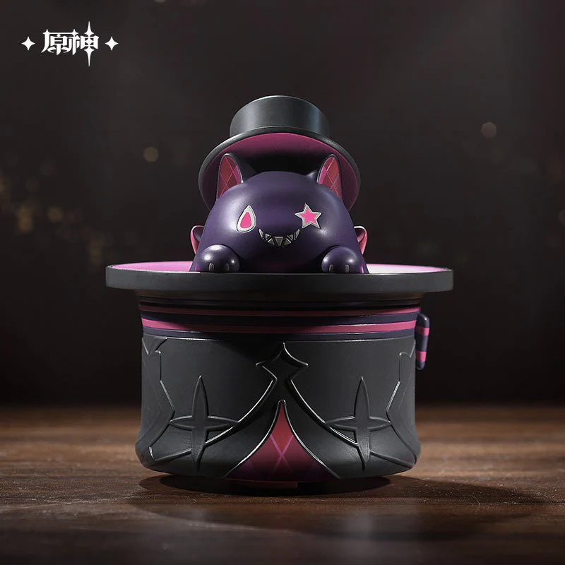 [OFFICIAL] Lyney Magic Show Series Grin-Malkin Cat Movable Toy - Image 2