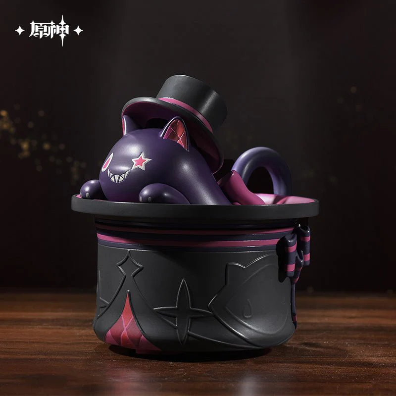 [OFFICIAL] Lyney Magic Show Series Grin-Malkin Cat Movable Toy - Image 3