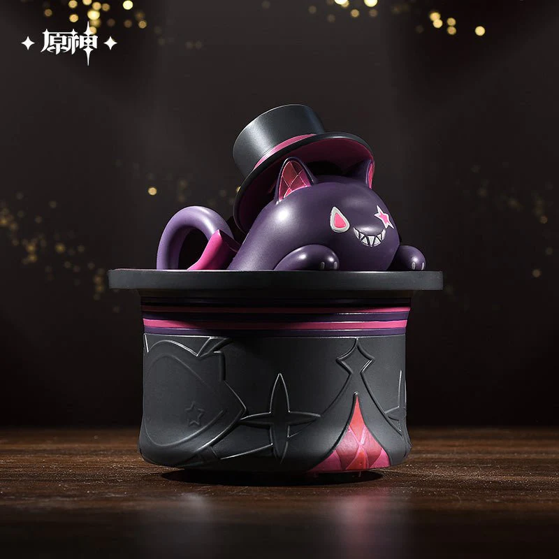 [OFFICIAL] Lyney Magic Show Series Grin-Malkin Cat Movable Toy - Image 5