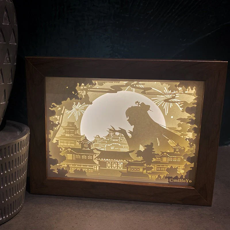 [OFFICIAL] Ningguang Jade Chamber Paper Carving Lamp - Image 3