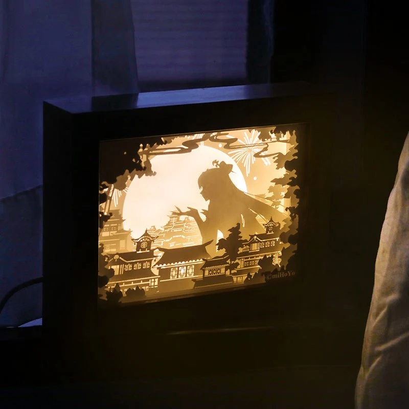 [OFFICIAL] Ningguang Jade Chamber Paper Carving Lamp - Image 5