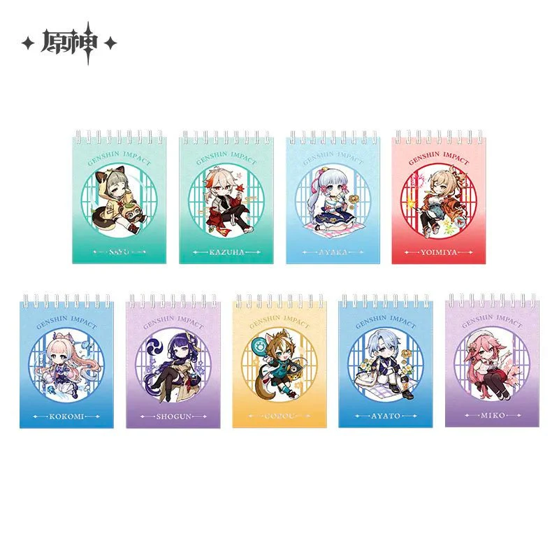[OFFICIAL] Outing Party Theme Cute Character Notebook