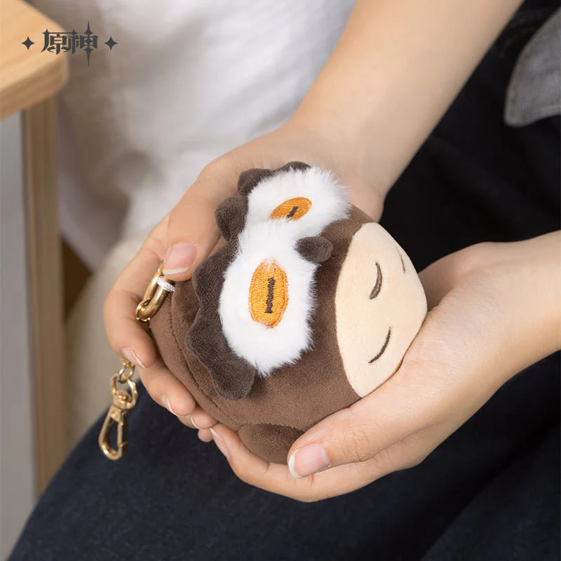 [OFFICIAL] Teyvat Zoo Series Diluc's Nite Owl Plush Doll and Pendant - Image 3