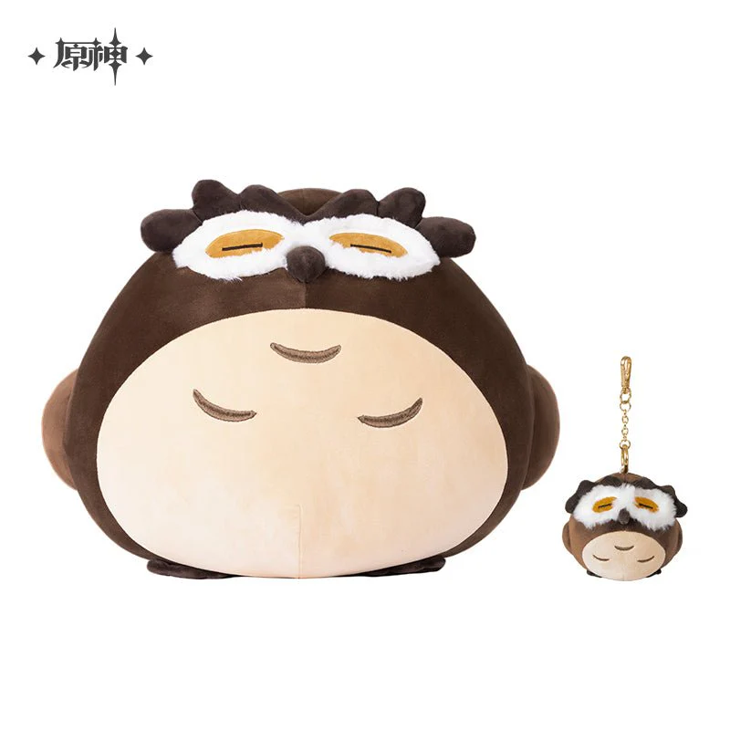 [OFFICIAL] Teyvat Zoo Series Diluc's Nite Owl Plush Doll and Pendant - Image 4