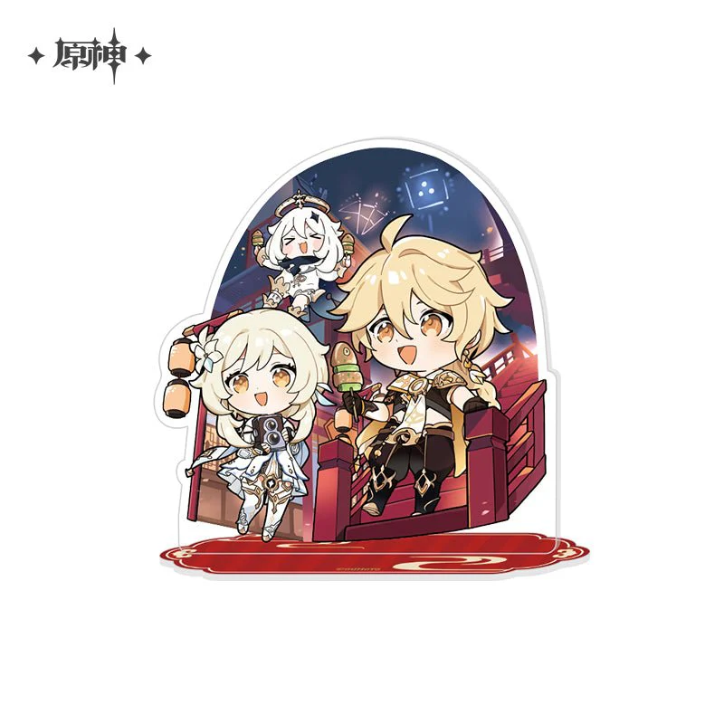 [OFFICIAL] The Exquisite Night Chimes Series Cute Version Badge and Stand Figure - Image 2