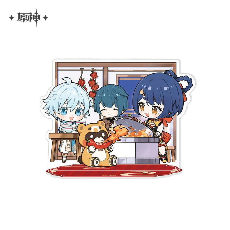 [OFFICIAL] The Exquisite Night Chimes Series Cute Version Badge and Stand Figure - Image 3