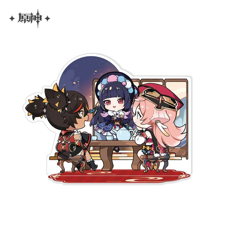 [OFFICIAL] The Exquisite Night Chimes Series Cute Version Badge and Stand Figure - Image 6