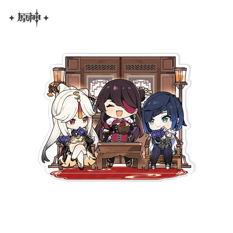 [OFFICIAL] The Exquisite Night Chimes Series Cute Version Badge and Stand Figure - Image 9