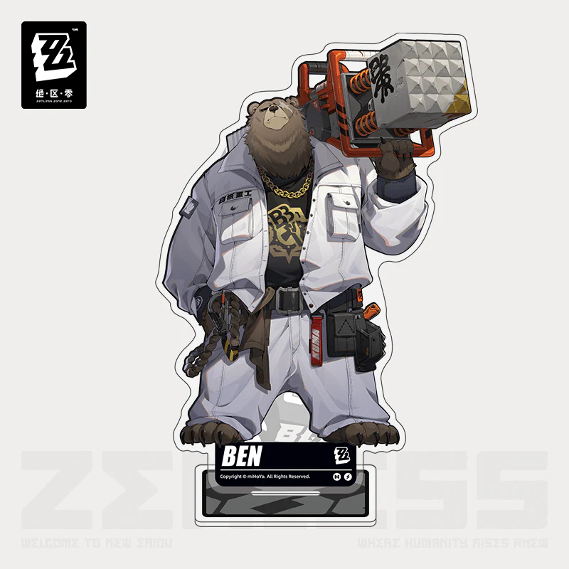 [OFFICIAL] Zenless Zone Zero Acrylic Stand Figure - Belobog Heavy Industries - Image 4