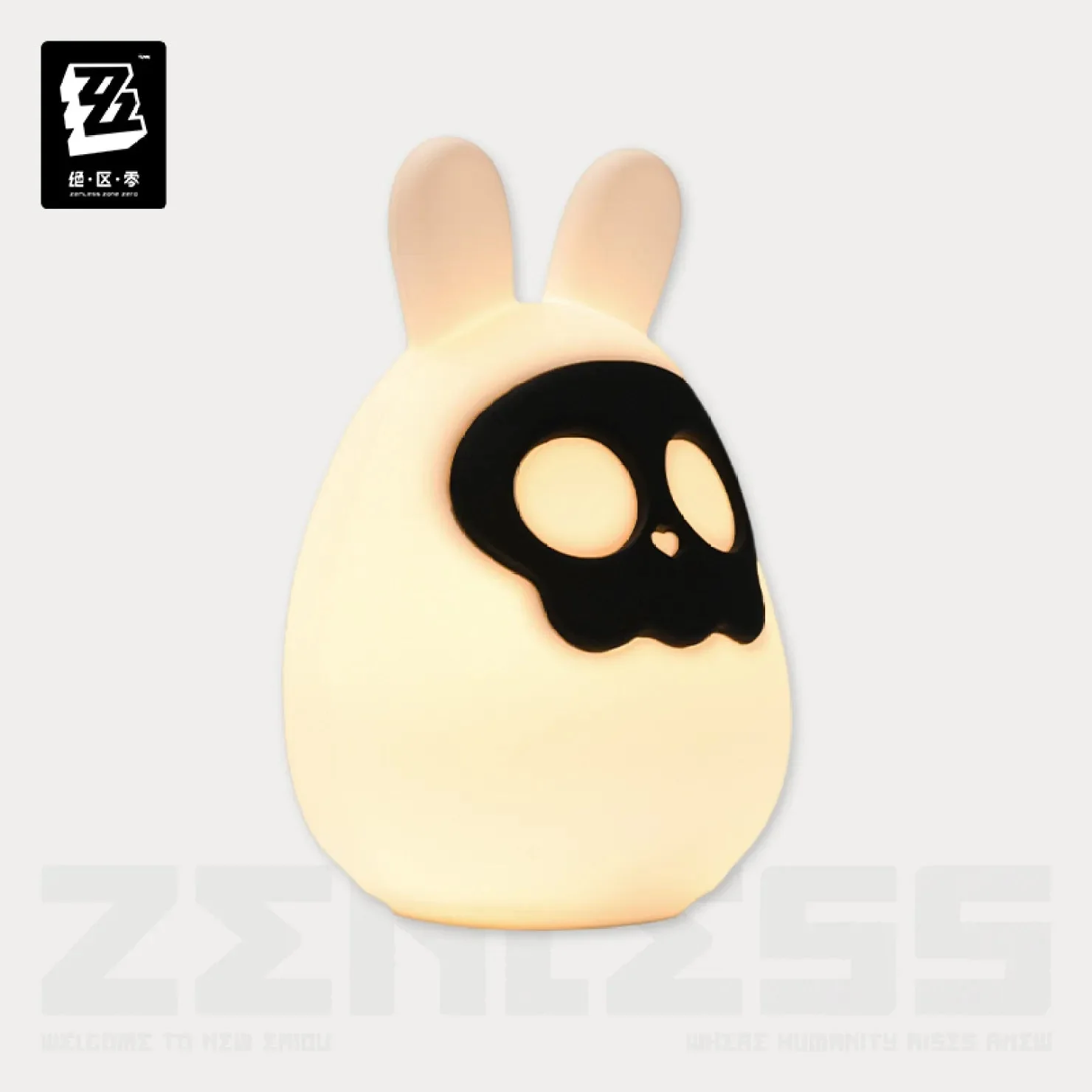 [OFFICIAL] Zenless Zone Zero Bangboo Tap-Tap Night Lamp - Skullboo - Image 3