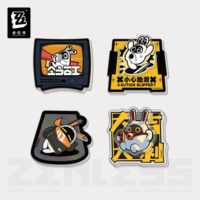 [OFFICIAL] Zenless Zone Zero Equalizing Series Acrylic Fridge Magnets Set - Image 3
