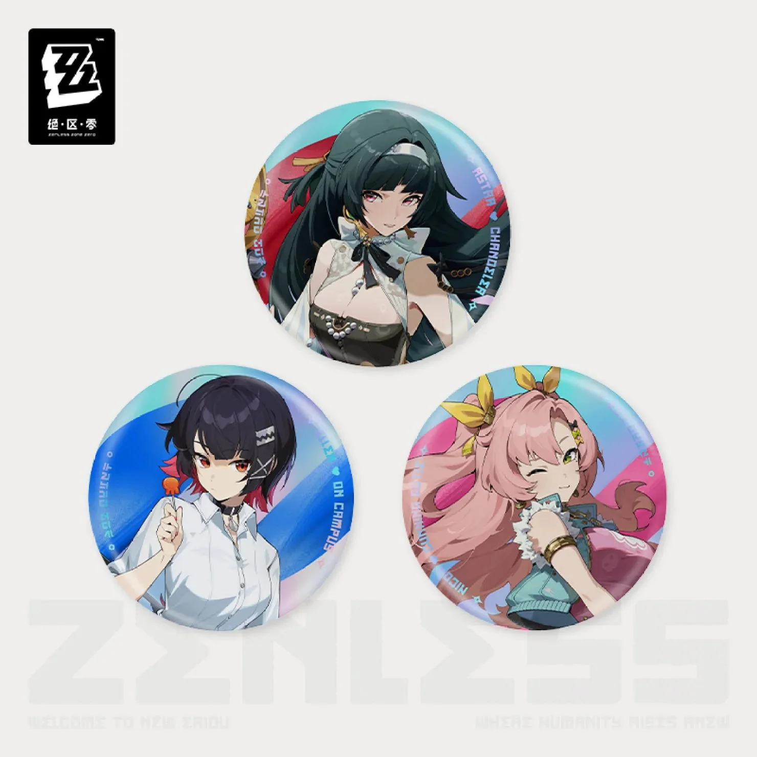 [OFFICIAL] Zenless Zone Zero New Eridu Fashion Series Badge