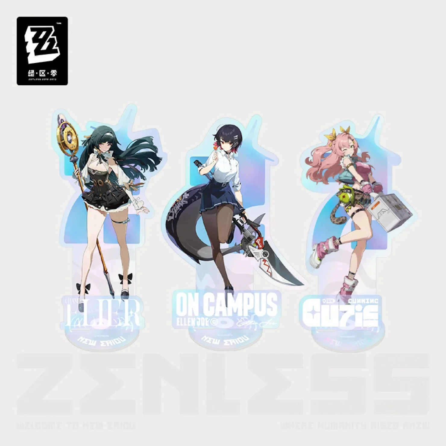 [OFFICIAL] Zenless Zone Zero New Eridu Fashion Series Stand Figure