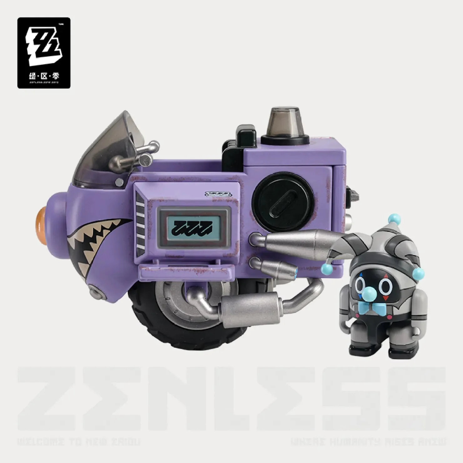 [OFFICIAL] ZZZ PHANTOM BULLET Series Bangboo Racing City Hunter Ver. Action Figure - Image 3