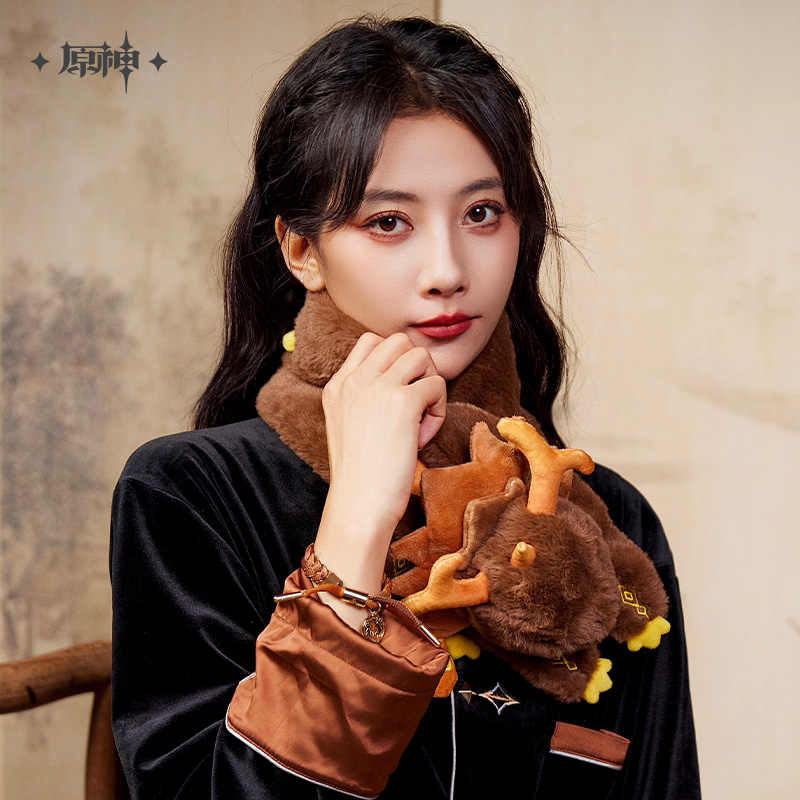 [OFFICIAL] Zhongli Impression Homewear Series Rex Lapis Plush Scarf