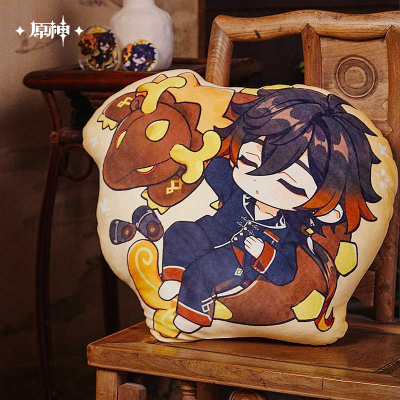 [OFFICIAL] Zhongli Impression Homewear Series Rex Lapis Throw Pillow