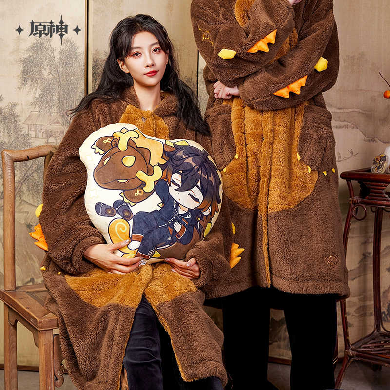 [OFFICIAL] Zhongli Impression Homewear Series Rex Lapis Throw Pillow - Image 2