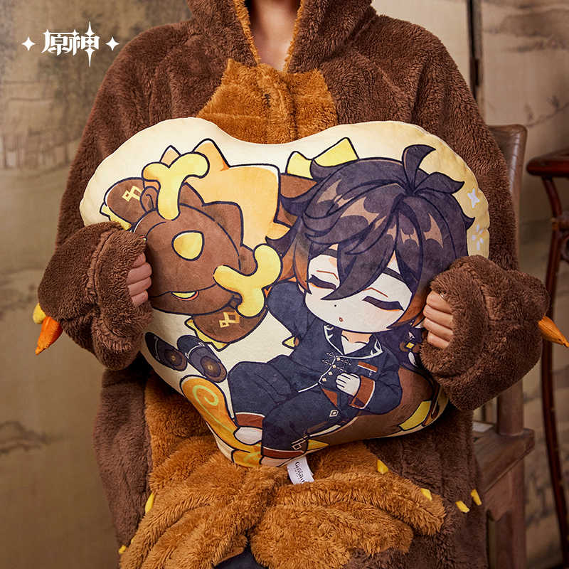 [OFFICIAL] Zhongli Impression Homewear Series Rex Lapis Throw Pillow - Image 4