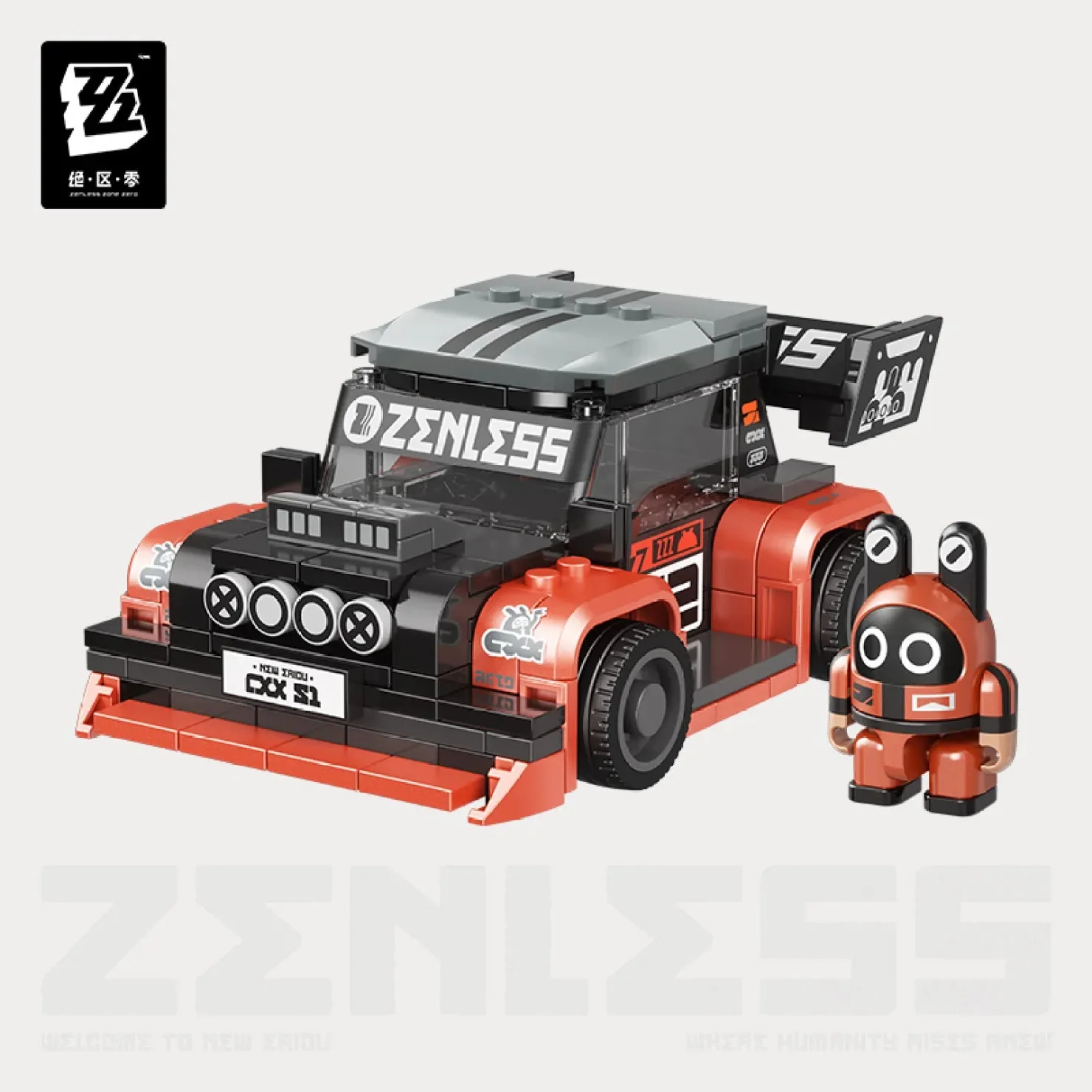 [OFFICIAL] ZZZ Bangboo Racing Series Assemble Building Blocks Racing Car - Image 3