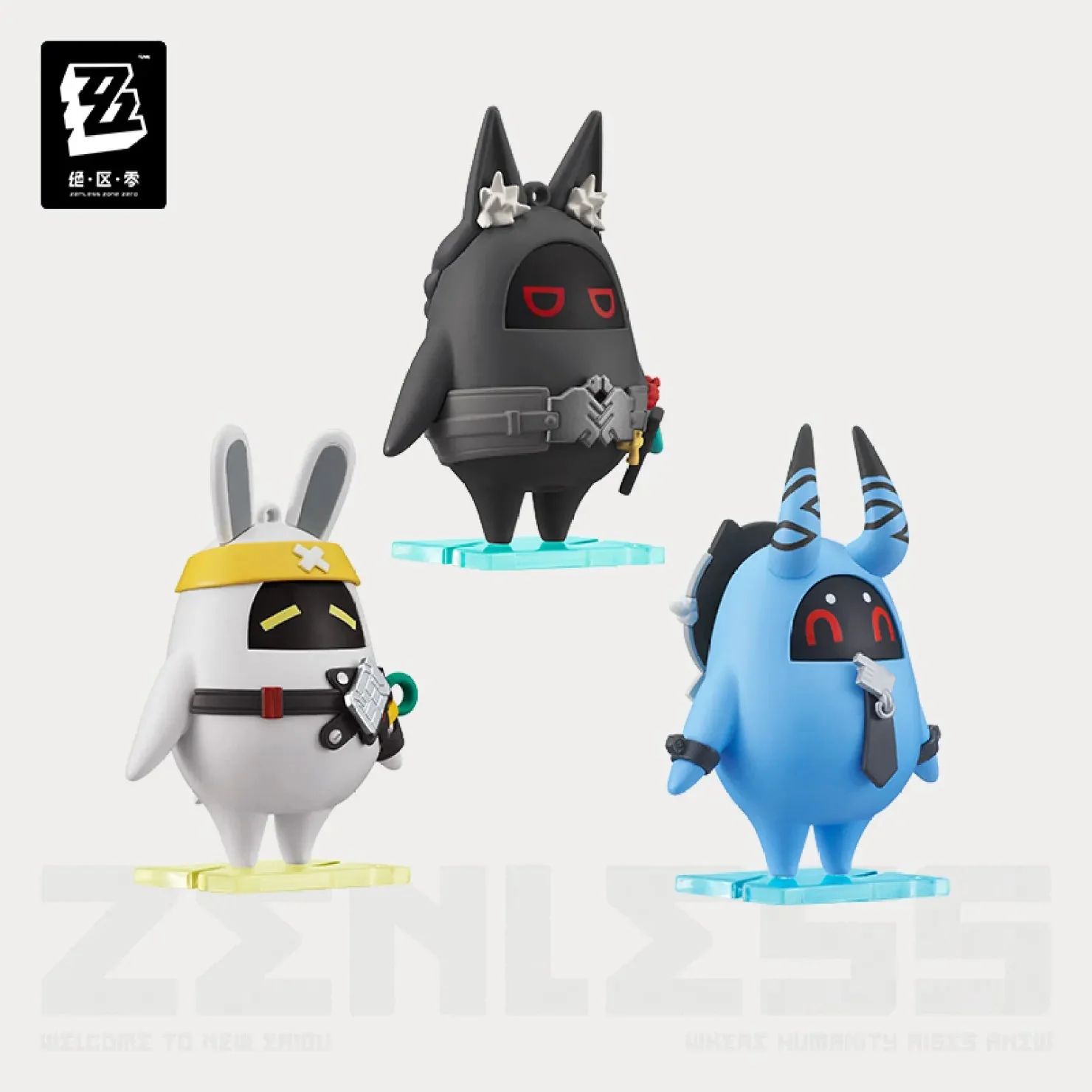 [OFFICIAL] ZZZ Bangboo Standee Series Bangboo 2 in 1 Keychain - HSOS6