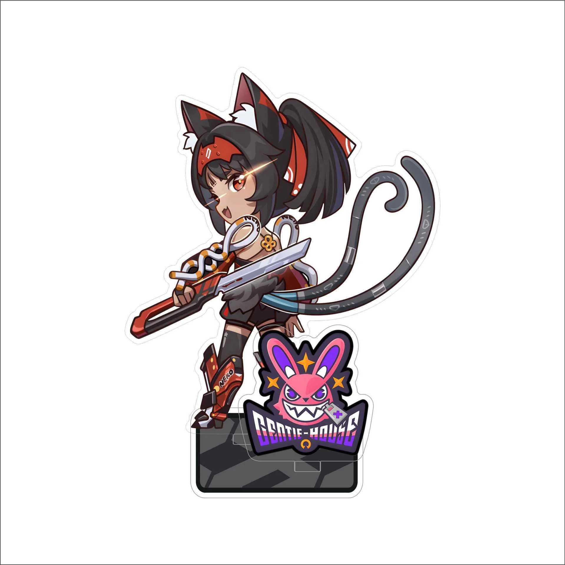 Zenless Zone Zero Character Chibi Stand Figure - Image 6